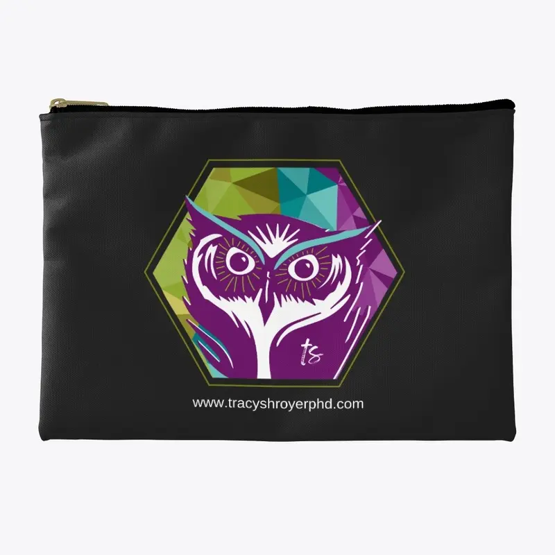 Owl TS Logo Zippered Pouch